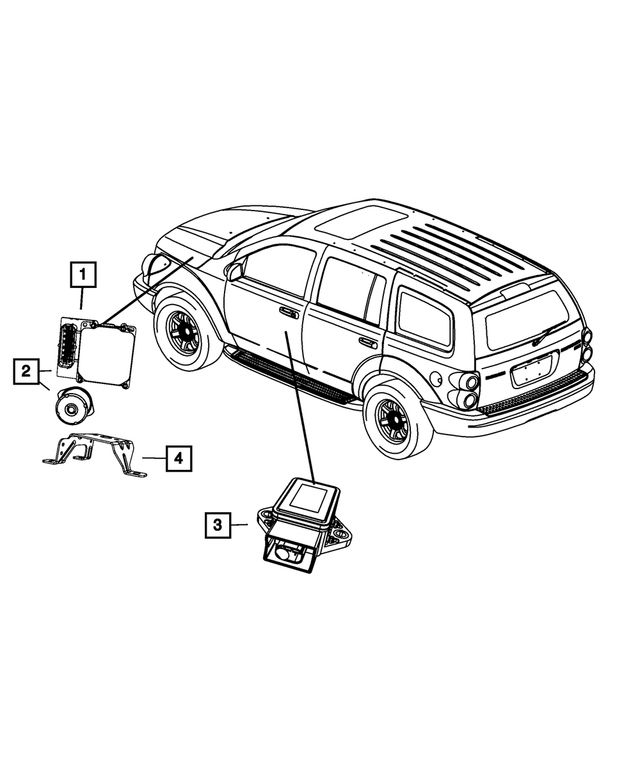 56038834AB - Electrical: Electronic Stability Module for Mopar Image