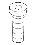986063 - Electrical: High Mount Lamp Screw for Volvo: C40 Recharge, C70, EC40, EX30, S60, S60 Cross Country, S80, S90, V60, V60 Cross Country, V70, XC40, XC40 Recharge, XC60, XC70, XC90 Image