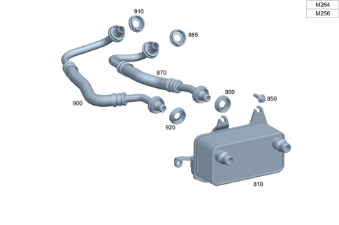 Transmission Cooling for 2020 Mercedes-Benz E350 #0