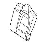17692031017M48 - Body: Seat Back Cover for Mercedes-Benz Image