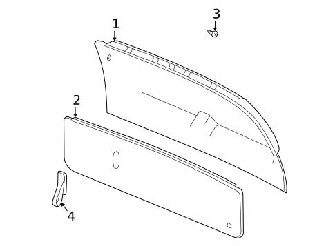 Interior Trim for 2003 Chevrolet Suburban 1500 #0