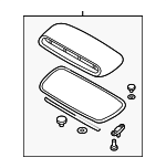 90821FE003NN - : Scoop for Subaru: Forester, Impreza Image