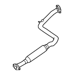 KL9840300P2 - Exhaust: Resonator &amp; Pipe for Mazda: 626 Image