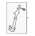 72250TZ3A01 - : Window Regulator for Acura Image