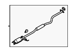 L3D72055XD - : Converter &amp; Pipe for Mazda: CX-7 Image
