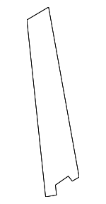 86363D9000 - Body: Black Out Tape for Kia: Sportage Image