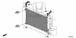 957010605004 - Body/Air Conditioning: BOLT, FLANGE (6X50) for Honda Image