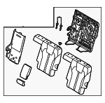 89300R5200MRL - Body: Seat Back Assembly for Kia: Sorento Image