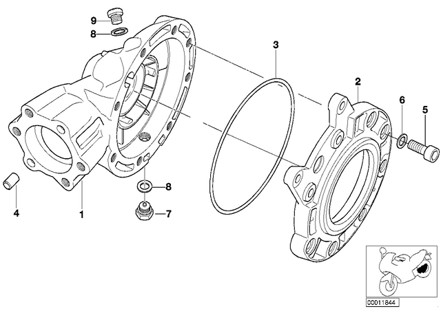 7119902366 - : Screw Plug - M14X1.5 for BMW-Motorrad Image