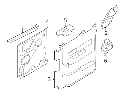 Rear Door for 2012 Ford F-150 #2