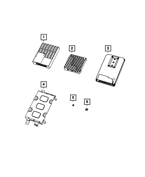 Radio, Antenna, Speakers, DVD, and Video systems for 2022 Ram 1500 #0