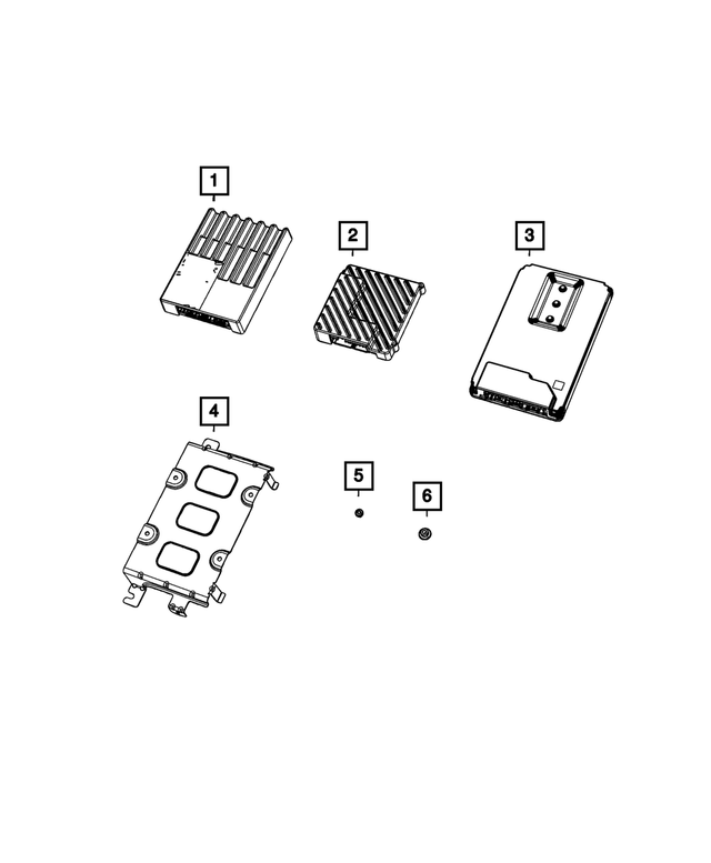 68546439AA - Electrical: Amplifier for Mopar Image image