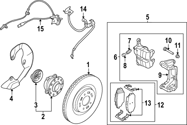 51755GI500 - : Splash Shield for Kia Image