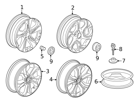 Wheels for 2020 Honda CR-V #0