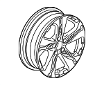 42700TLAA79 - : Wheel, Alloy for Honda: CR-V Image