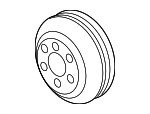LR113860 - Engine: Damper Pulley for Land-Rover Image image