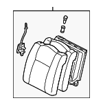 714902D280C0 - Body: Seat Back Assembly for Toyota: Celica Image