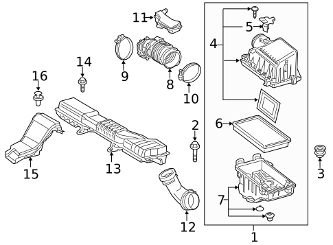 Air Intake for 2025 Toyota Corolla #4