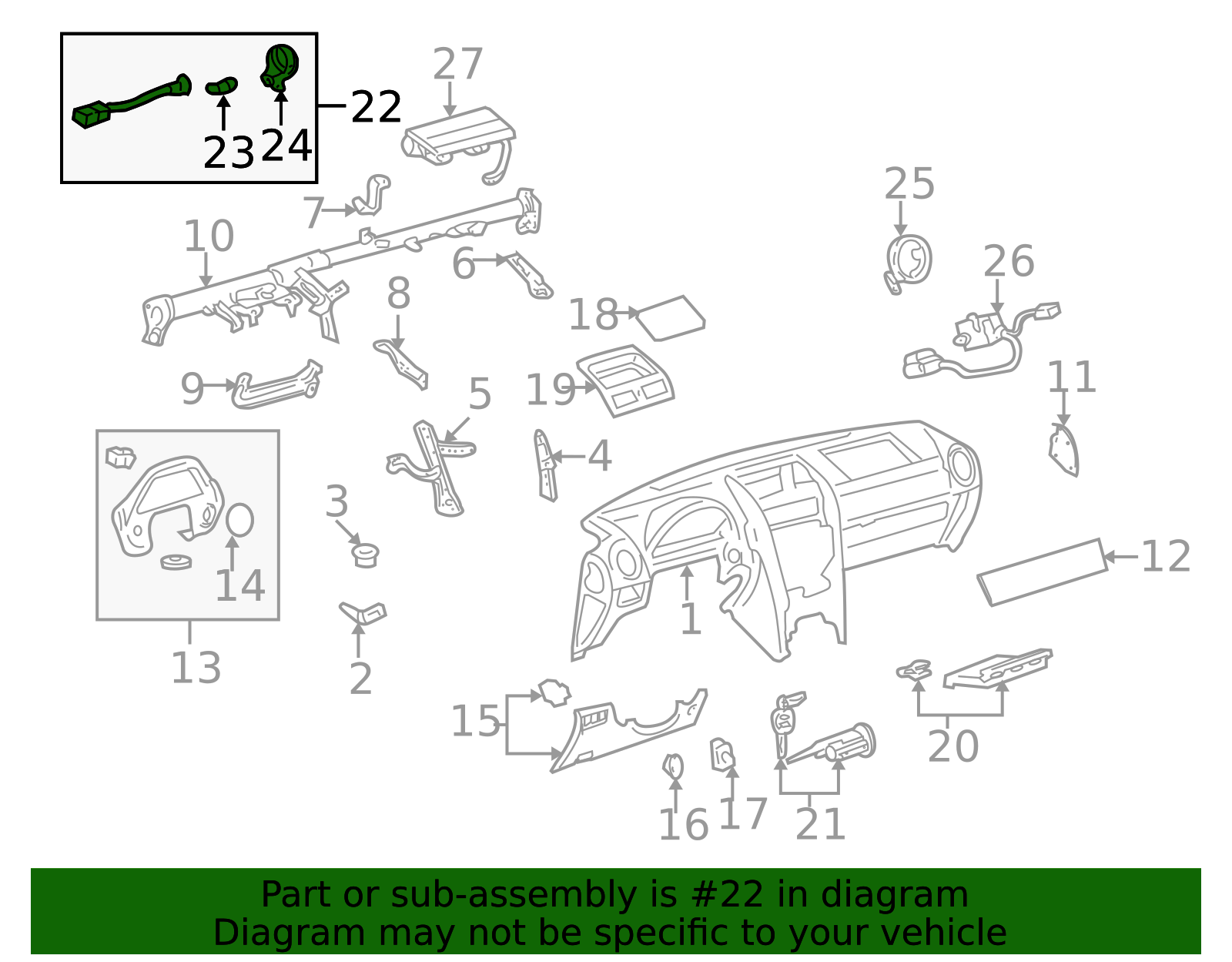 2001-2005 Lexus IS300 Courtesy Light 81870-53010 | OEM Parts Online