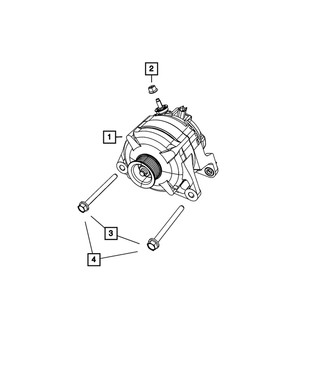 R4801769AB - Electrical: Engine Generator, Remanufactured for Mopar Image image