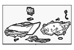 8114530L21 - : Headlamp Assembly for Lexus Image