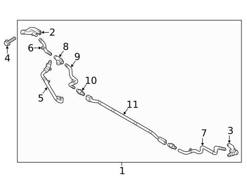 Washer Components for 2015 Hyundai Genesis #0