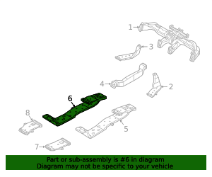 97361-R5100 - Rear Duct 2021-2025 Kia Sorento | Kia.Parts Store
