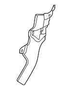 KR9P42290 - Fuel System: Pipe Shield for Mazda Image