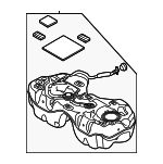 KMW742110B - Fuel System: Fuel Tank for Mazda Image