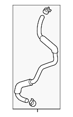 FZ33199LX - Cooling System: Inlet Hose for Mazda: 6, CX-5, CX-9 Image