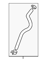 FZ35199LY - Cooling System: Outlet Hose for Mazda: 6, CX-5, CX-9 Image