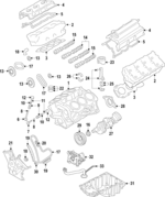 EK4Z6049C - : Cylinder Head for Ford: Transit-150, Transit-250, Transit-350, Transit-350 HD | Lincoln: MKT Image