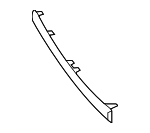 5312102210 - : Upper Molding for Toyota Image