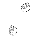 99951255201 - Cooling System: Lower Hose Clamp for Porsche: 911, Cayenne, Panamera Image