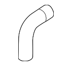 95810635720 - Cooling System: Inlet Hose for Porsche: Cayenne, Panamera Image