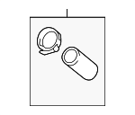 97010645715 - Cooling System: Hose for Porsche: Panamera Image