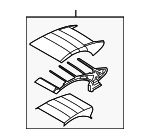 54347003097 - Body: Top Assembly for BMW: 650i, M6 Image