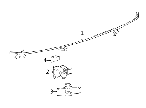 Parking Aid for 2022 Lexus IS300 #1