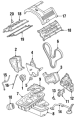 8971406660 - : Oil Filter for Acura Image