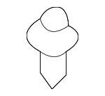 90467A0008 - Electrical: Combo Lamp Assembly Fastener for Scion: tC, xB | Toyota: 4Runner, Avalon, Camry, Celica, Corolla, FJ Cruiser, Highlander, Land Cruiser, Matrix, MR2 Spyder, Paseo, Prius, RAV4, Sequoia, Sienna, Solara, Tacoma, Tercel, Tundra, Yaris Image