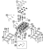 68490184AA - Engine: Valve Spring Retainer Lock for Mopar Image