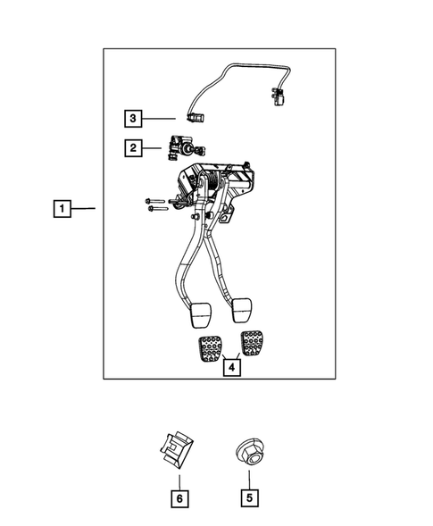 Clutch Pedals for 2010 Dodge Challenger #0