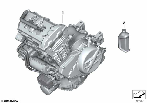 Engine / Running Gear for 2017 BMW-Motorrad F 800 R #0