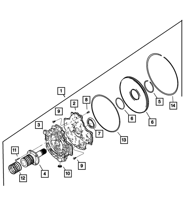 4799082 - Automatic Transmission Multi-Speed: Transmission Snap Ring for Mopar Image image