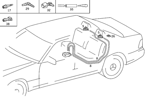 Rear Headrest Adjustment for 1993 Mercedes-Benz 400SEL #0