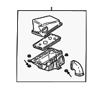 25171392 - Engine: Air Cleaner Assembly for Chevrolet: Malibu | Oldsmobile: Alero | Pontiac: Grand Am Image image