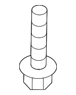 N90457003 - Body: Bracket Bolt for Audi: A3, A3 Quattro, A3 Sportback e-tron, A5, A5 Quattro, Q3, Q4 e-tron, Q4 e-tron Sportback, RS3, RS5, S3, S5, TT Quattro, TT RS Quattro, TTS Quattro Image
