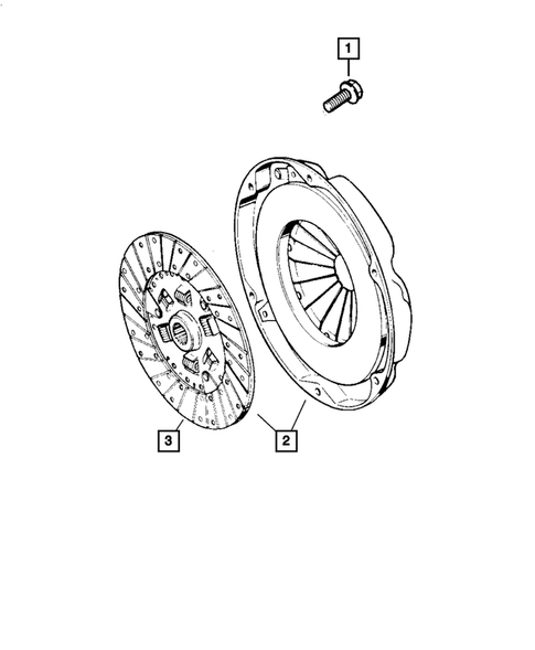 Clutch for 2006 Dodge Dakota #0