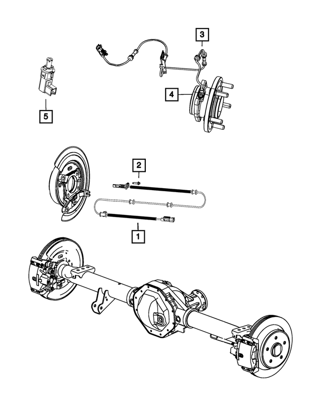 68081239AA - Electrical: Hex Head Bolt for Mopar Image