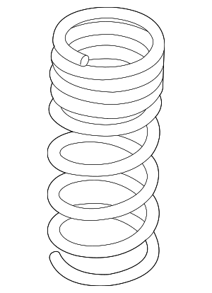 LX6Z5560EN - Suspension: Coil Spring for Lincoln: Corsair Image